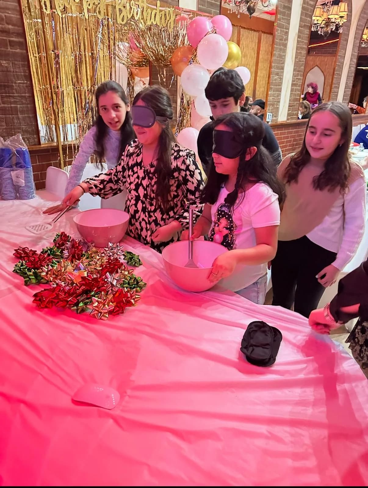 Students take part in a special etiquette event