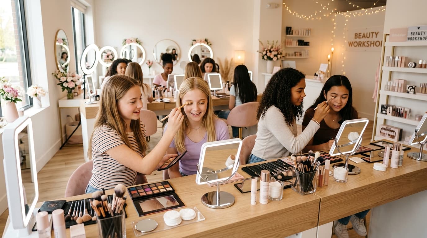 Teen Girls Makeup Class