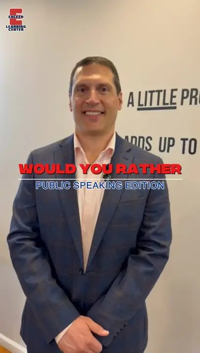 Would You Rather? — Public Speaking Edition