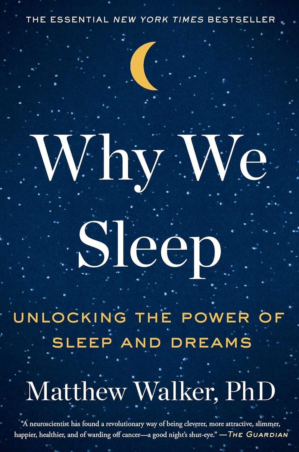 Why We Sleep book cover